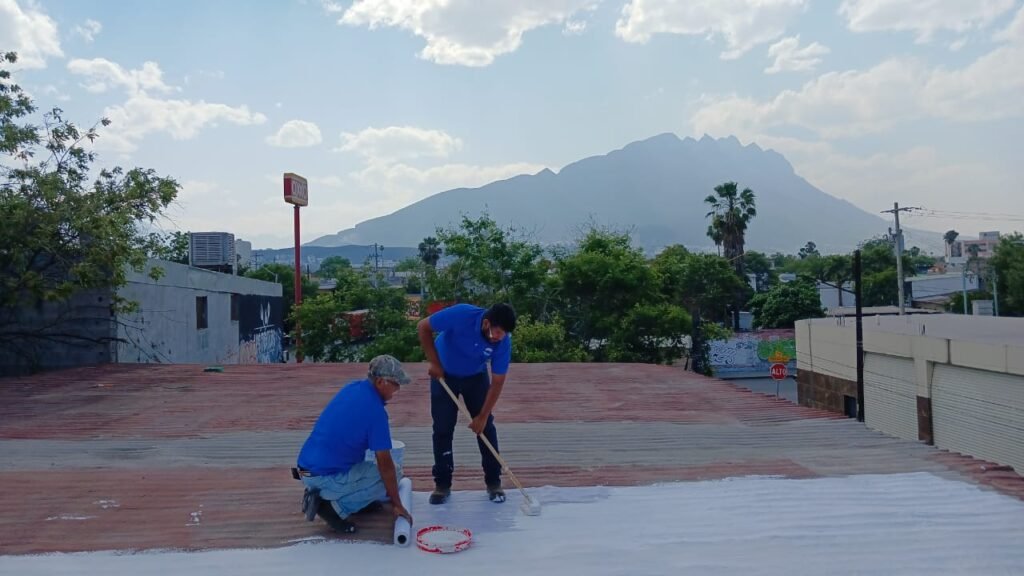 Impermeabilizacion acrílica por metro cuadrado